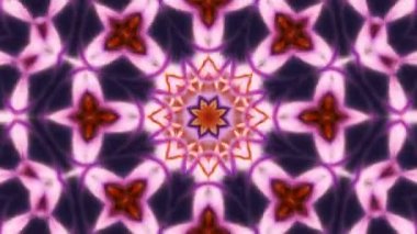 Soyut renkli Kaleidoscope hareketi