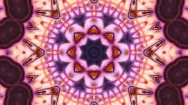Soyut renkli Kaleidoscope hareketi