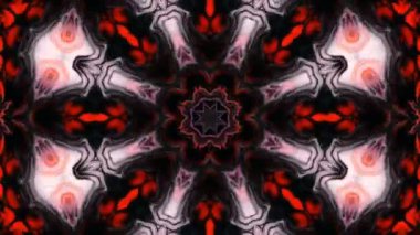 Soyut renkli Kaleidoscope hareketi
