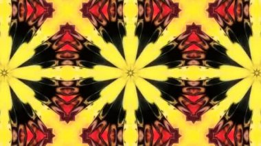 Soyut renkli Kaleidoscope hareketi