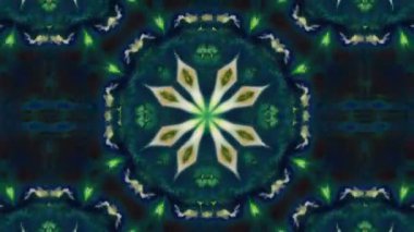 Soyut renkli Kaleidoscope hareketi