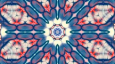 Soyut renkli Kaleidoscope hareketi