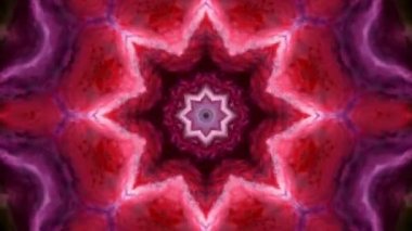 Soyut renkli Kaleidoscope hareketi