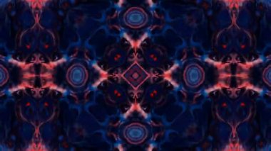 Soyut renkli Kaleidoscope hareketi