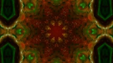 Soyut renkli Kaleidoscope hareketi