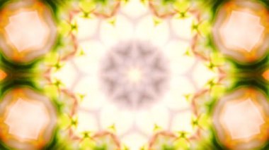 Soyut renkli Kaleidoscope hareketi