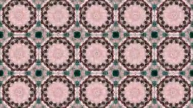 Soyut renkli Kaleidoscope hareketi