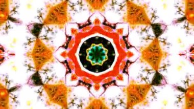 Soyut renkli Kaleidoscope hareketi