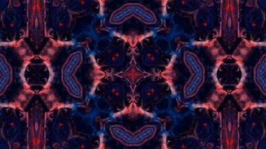 Soyut renkli Kaleidoscope hareketi