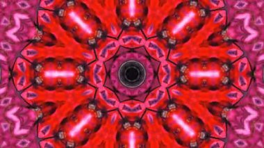 Soyut renkli Kaleidoscope hareketi