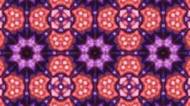 Soyut renkli Kaleidoscope hareketi