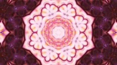 Soyut renkli Kaleidoscope hareketi