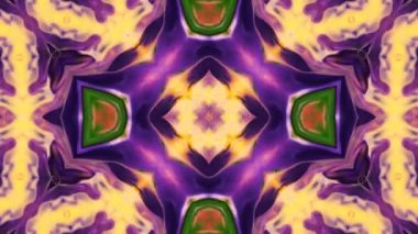 Soyut renkli Kaleidoscope hareketi