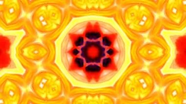 Soyut renkli Kaleidoscope hareketi