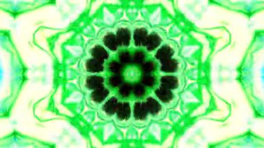 Soyut renkli Kaleidoscope hareketi