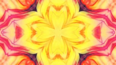 Soyut renkli Kaleidoscope hareketi