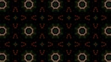 Soyut renkli Kaleidoscope hareketi