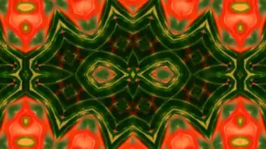 Soyut renkli Kaleidoscope hareketi