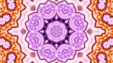 Soyut renkli Kaleidoscope hareketi