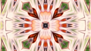 Soyut renkli Kaleidoscope hareketi