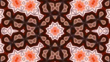 Soyut renkli Kaleidoscope hareketi