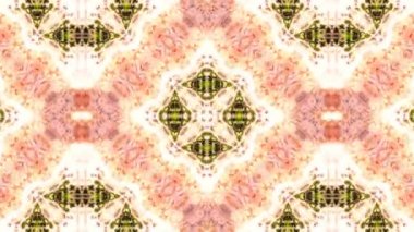 Soyut renkli Kaleidoscope hareketi