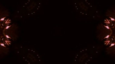 Soyut renkli Kaleidoscope hareketi