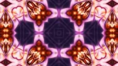Soyut renkli Kaleidoscope hareketi