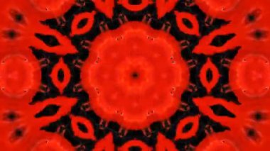 Soyut renkli Kaleidoscope hareketi