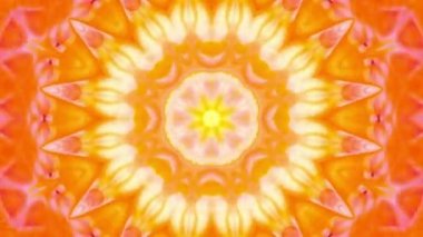Soyut renkli Kaleidoscope hareketi
