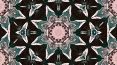 Soyut renkli Kaleidoscope hareketi