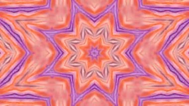 Soyut renkli Kaleidoscope hareketi