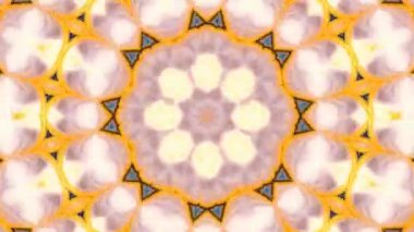 Soyut renkli Kaleidoscope hareketi