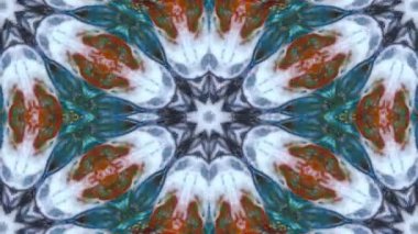 Soyut renkli Kaleidoscope hareketi