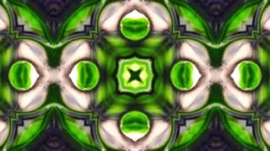 Soyut renkli Kaleidoscope hareketi