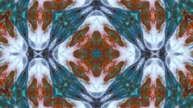 Soyut renkli Kaleidoscope hareketi