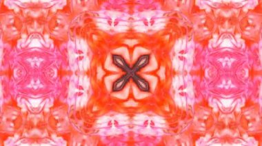 Soyut renkli Kaleidoscope hareketi