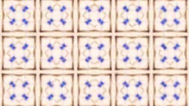 Soyut renkli Kaleidoscope hareketi