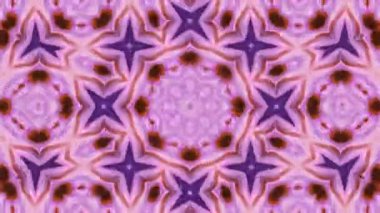 Soyut renkli Kaleidoscope hareketi