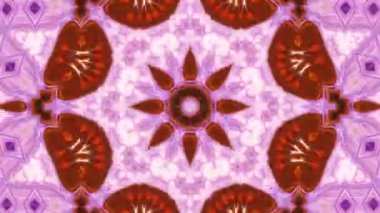 Soyut renkli Kaleidoscope hareketi