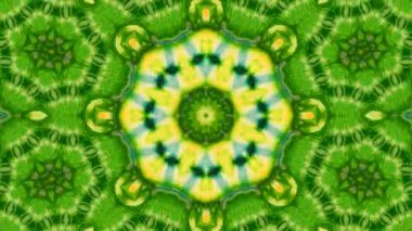 Soyut renkli Kaleidoscope hareketi