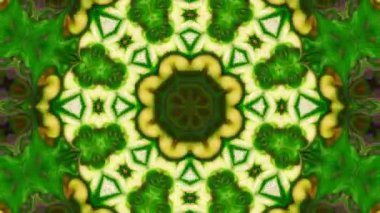 Soyut renkli Kaleidoscope hareketi