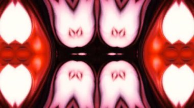 Soyut renkli Kaleidoscope hareketi