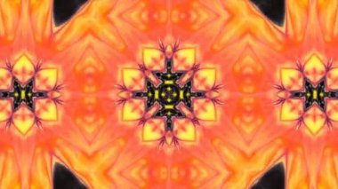 Soyut renkli Kaleidoscope hareketi
