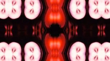 Soyut renkli Kaleidoscope hareketi