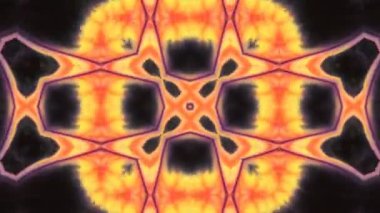 Soyut renkli Kaleidoscope hareketi