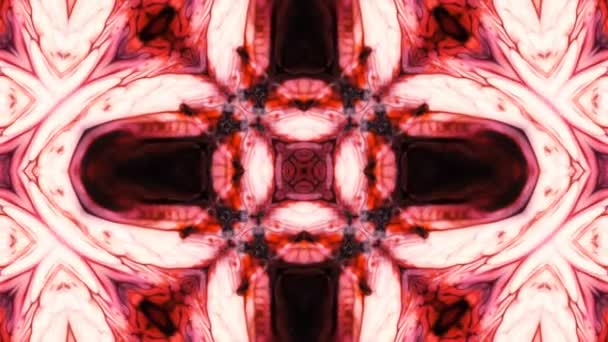 Abstract Colorful Kaleidoscope Movement — Stock Video