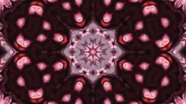 Soyut renkli Kaleidoscope hareketi