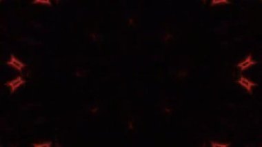 Soyut renkli Kaleidoscope hareketi