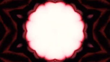 Soyut renkli Kaleidoscope hareketi